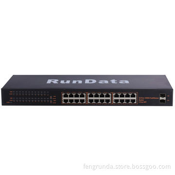 24-port Gigabit Ethernet Switch, 48G Bandwidth